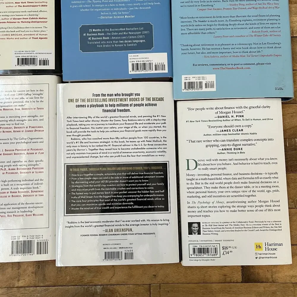 Business & Economics Personal Finance 11 Book Lot Different Authors